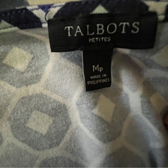 Talbot’s sleeveless dress w/ matching waist tie. Sz MP. Preowned. Like new. - Picture 8 of 8